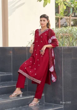 Mystic 9 Dolly Vol 1 Rayon Kurti Bottom With Dupatta Wholesale