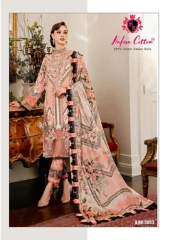 Nafisa Mahera Vol 5 Karachi Cotton Dress Material