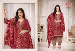 Navkar Sindoor Vol 25 Cotton Ladies Patiala Suit Design