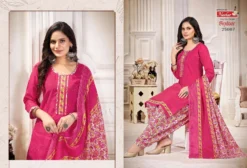 Navkar Sindoor Vol 25 Cotton Ladies Patiala Suit Design