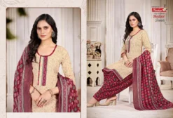 Navkar Sindoor Vol 25 Cotton Ladies Patiala Suit Design
