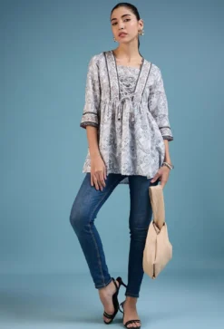 Navya 10 Casual Printed Rayon Top Collection