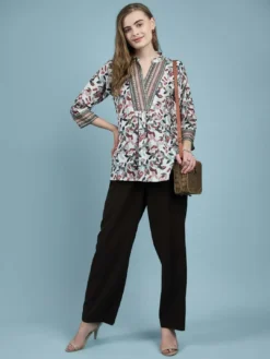 Navya 10 Casual Printed Rayon Top Collection