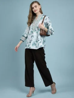 Navya 8 Casual Printed Rayon Top Collection