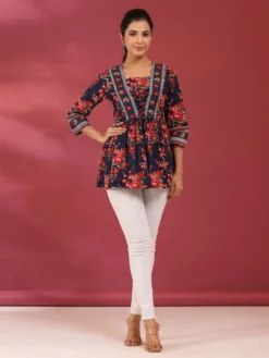 Navya 8 Casual Printed Rayon Top Collection