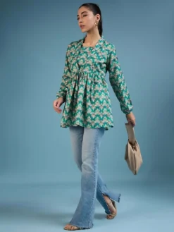 Navya 8 Casual Printed Rayon Top Collection