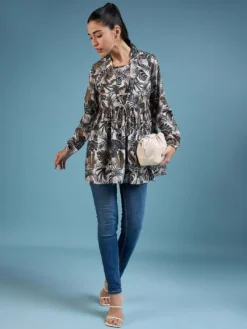 Navya 8 Casual Printed Rayon Top Collection