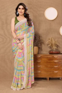 Bindu Designer Ready to Wear Georgette Saree