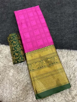 Bindu Designer Aura Cotton Silk Saree