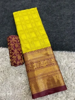 Bindu Designer Aura Cotton Silk Saree