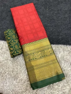 Bindu Designer Aura Cotton Silk Saree