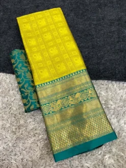 Bindu Designer Aura Cotton Silk Saree
