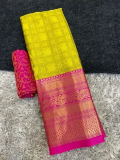 Bindu Designer Aura Cotton Silk Saree