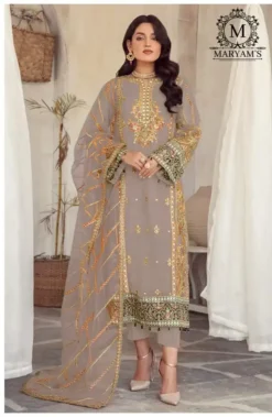 Organza Dress Designs Pakistani for Wedding