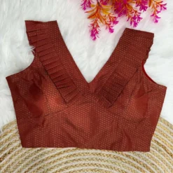 Priyal 03 Designer Zari Feel Pattern Blouse