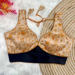 Priyal Designer Chanderi Kalamkari Blouse