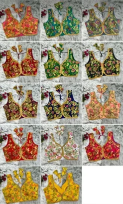 Priyal Vol 13 Designer Bridal Wear Heavy Jaqcard Blouse