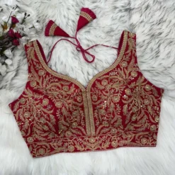 Priyal Vol 14 Designer Party Wear Heavy Italian Silk Blouse