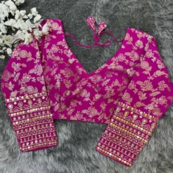 Priyal Vol 28 Designer Dola Silk Full Sleeves Blouse