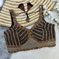 Priyal Vol 30 Velvet Hot Sexty Sleeve Less Blouse