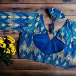 Priyal Vol 32 Chinon Silk With Saburi Print Blouse