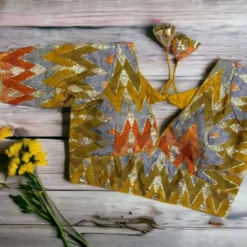 Priyal Vol 32 Chinon Silk With Saburi Print Blouse