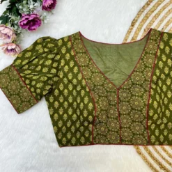 Priyal Vol 36 Designer Cotton Ajrakh Print Blouse