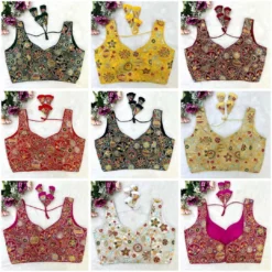 Priyal Vol 42 Designer Georgette Wedding Heavy Blouse