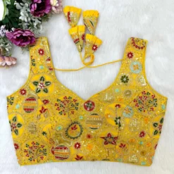 Priyal Vol 42 Designer Georgette Wedding Heavy Blouse