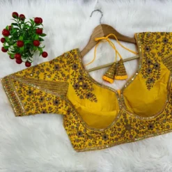 Priyal Vol 6 Bridal Wear Pure Soft Italian Mirror With Thread Work