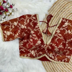 Priyal Vol 8 Designer Banarasi Silk Blouse