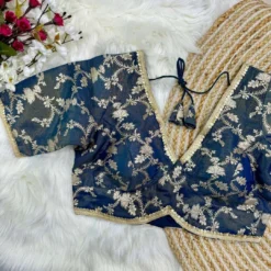 Priyal Vol 8 Designer Banarasi Silk Blouse