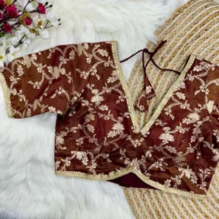 Priyal Vol 8 Designer Banarasi Silk Blouse