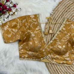 Priyal Vol 8 Designer Banarasi Silk Blouse