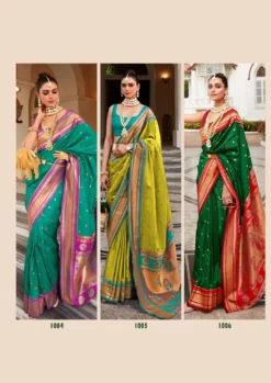 Rajpath Kiya Paithani Silk Saree Wholesale