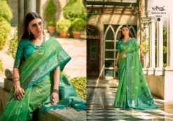 Rajpath Zilmil Silk Tissue Silk Saree Wholesale