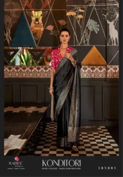 Rajtex Konditori Viscose Silk Designer Saree Wholesale