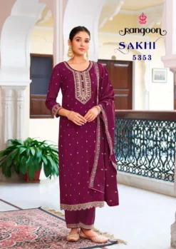 Rangoon Sakhi Kurti Bottom With Dupatta Collection