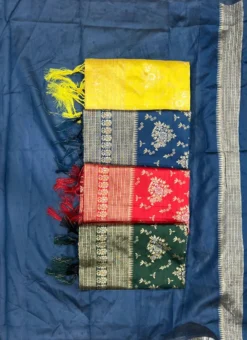 Rani Vol 04 Party Wear Lichi Silk Saree