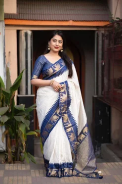 Rani Vol 05 Party Wear Lichi Silk Saree New Collection