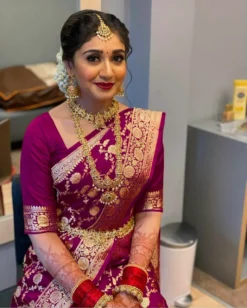 Rani Vol 10 Designer Wedding Wear Saree Lichi Silk