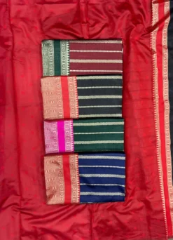 Rani Vol 12 Designer Lichi Silk Saree Wholesale