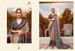 Rewaa Pathshala Uniform Office Wear Soft Khadi Silk Saree