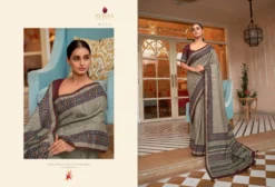 Rewaa Pathshala Uniform Office Wear Soft Khadi Silk Saree