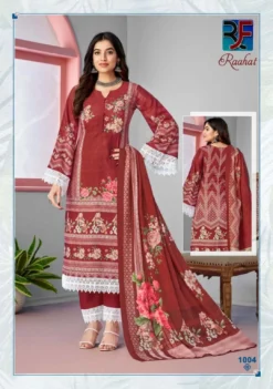 Rf Raahat Vol 1 Karachi Cotton Dress Material Collection