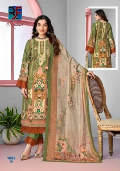 Rf Raahat Vol 1 Karachi Cotton Dress Material Collection