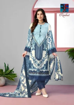 Rf Raahat Vol 1 Karachi Cotton Dress Material Collection
