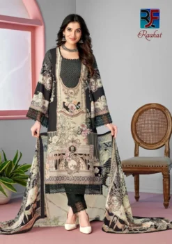 Rf Raahat Vol 1 Karachi Cotton Dress Material Collection