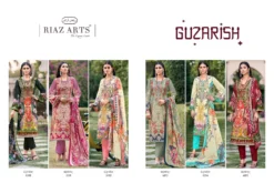 Riaz Arts Guzarish Lawn Digital Printed Dress Material Collection