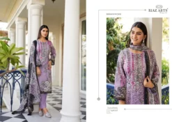 Riaz Arts Ibadaat Lawn Digital Printed Dress Material Collection